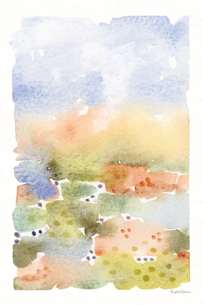 Reproduction of Garden Path by Krystal Adams - Wall Decor Art