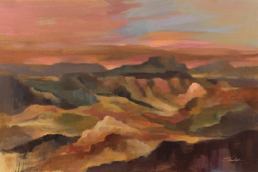 Reproduction of Desert Ridge by Silvia Vassileva - Wall Decor Art