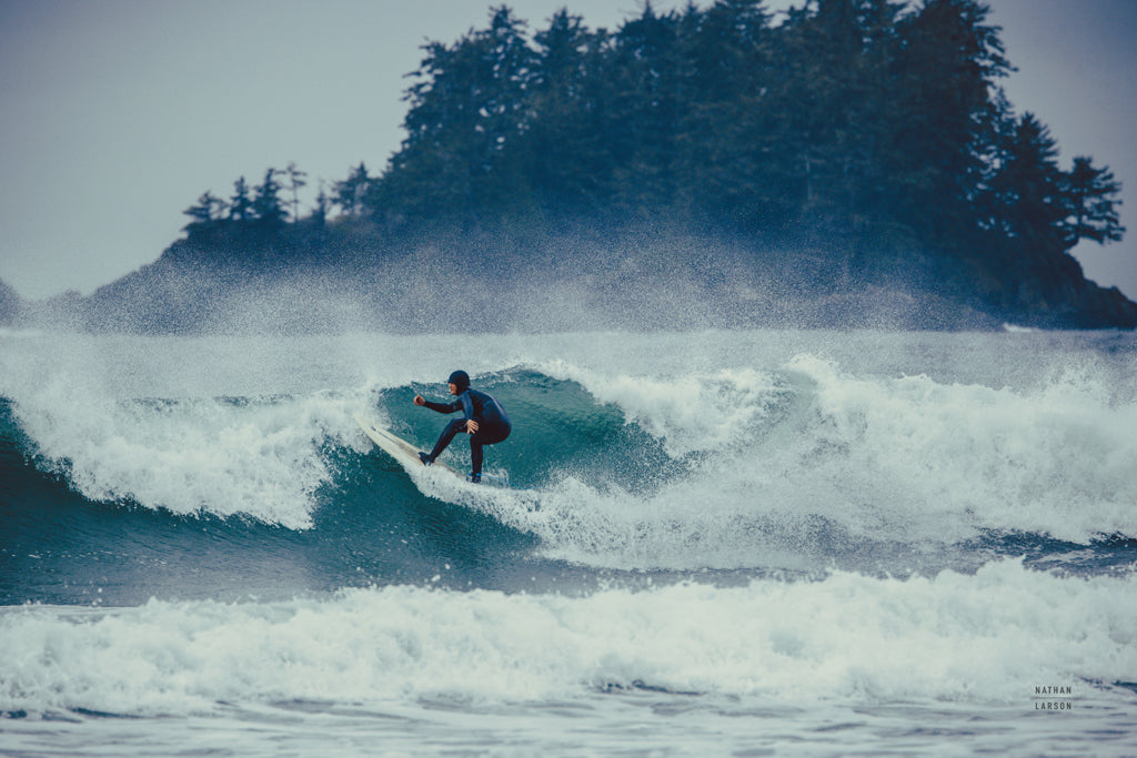 Reproduction of Pacific Surf II by Nathan Larson - Wall Decor Art
