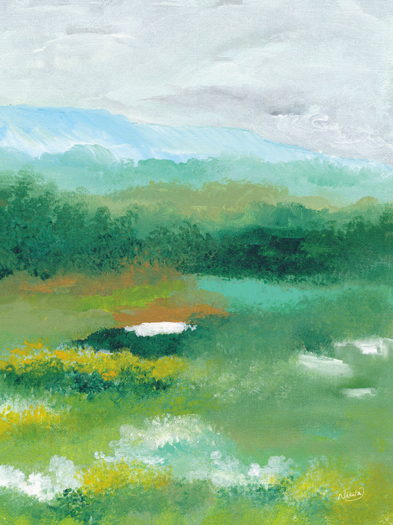 Reproduction of Fading Field by Nikita Jariwala - Wall Decor Art