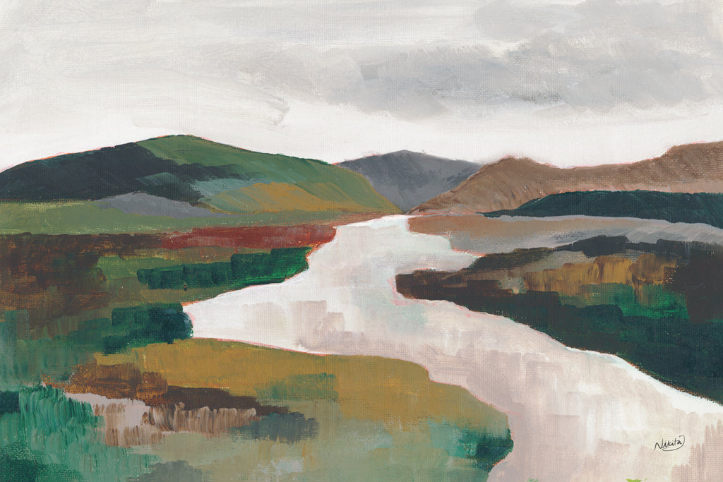 Reproduction of Stillness by Nikita Jariwala - Wall Decor Art