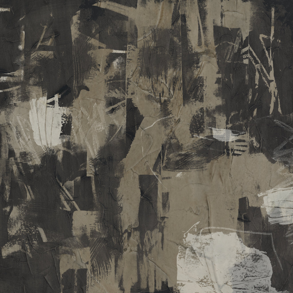 Plaster and Ebony I