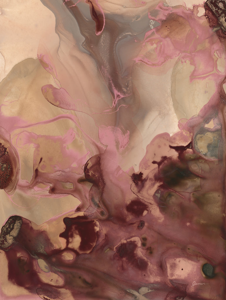 Reproduction of Garnet Geode II by June Erica Vess - Wall Decor Art