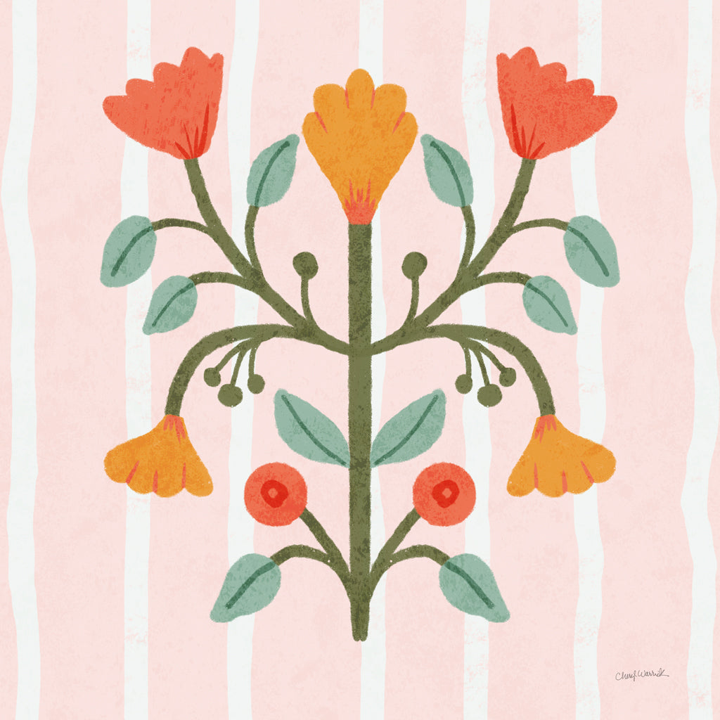Reproduction of Gentle Garden III by Cheryl Warrick - Wall Decor Art