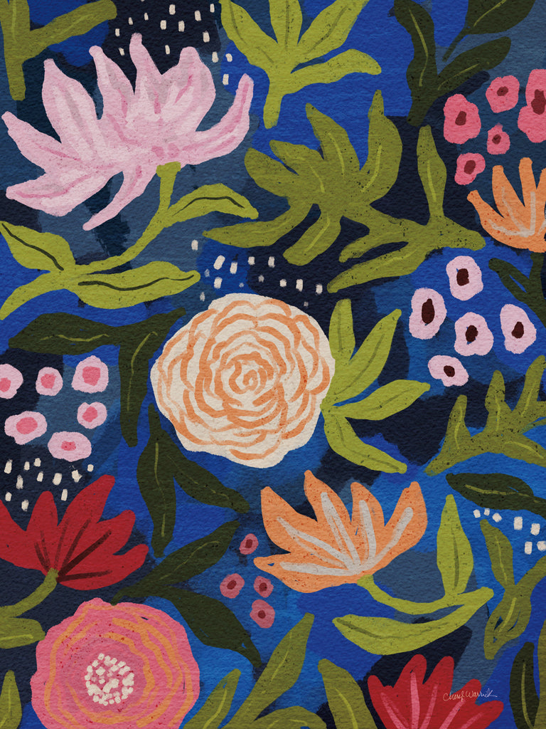 Reproduction of Modern Petals IV by Cheryl Warrick - Wall Decor Art