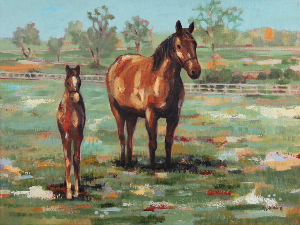 Reproduction of Family Time by Krystal Adams - Wall Decor Art