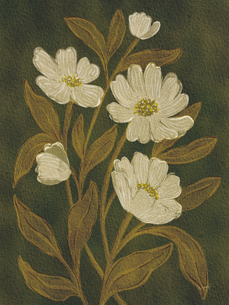 Reproduction of Deep Blooms II v2 by Nikita Jariwala - Wall Decor Art