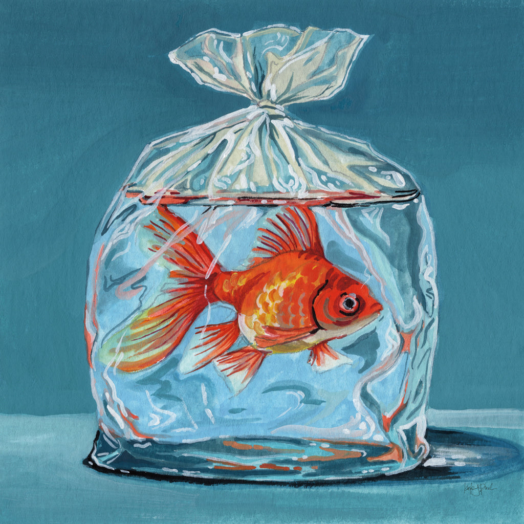 Reproduction of Bag of Gold by Kate Jarvik Birch - Wall Decor Art