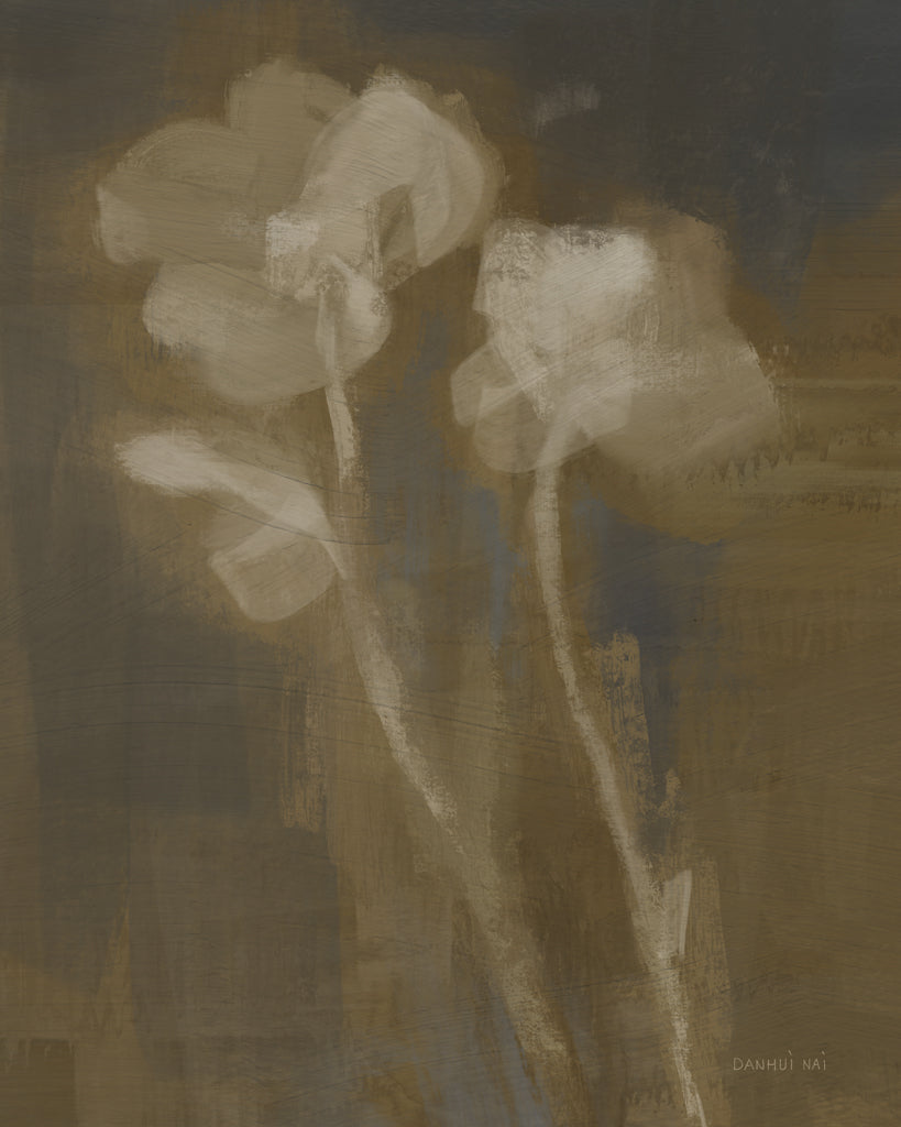 Reproduction of Muted Floral I by Danhui Nai - Wall Decor Art
