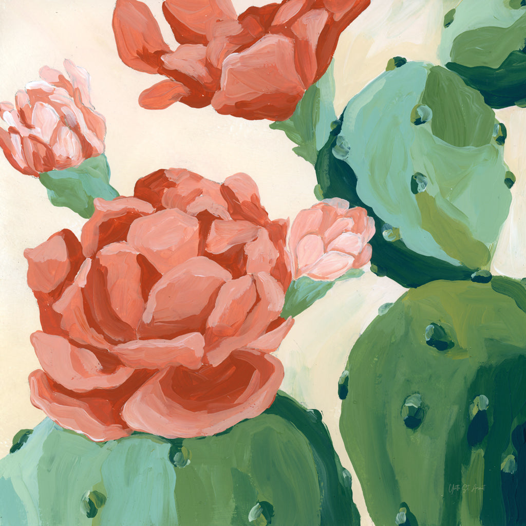 Reproduction of Desert Blooms II by Yvette St. Amant - Wall Decor Art