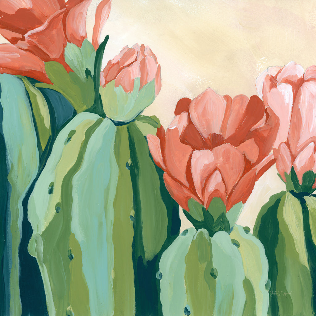 Reproduction of Desert Blooms III by Yvette St. Amant - Wall Decor Art