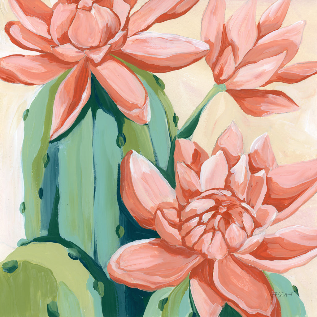 Reproduction of Desert Blooms IV by Yvette St. Amant - Wall Decor Art