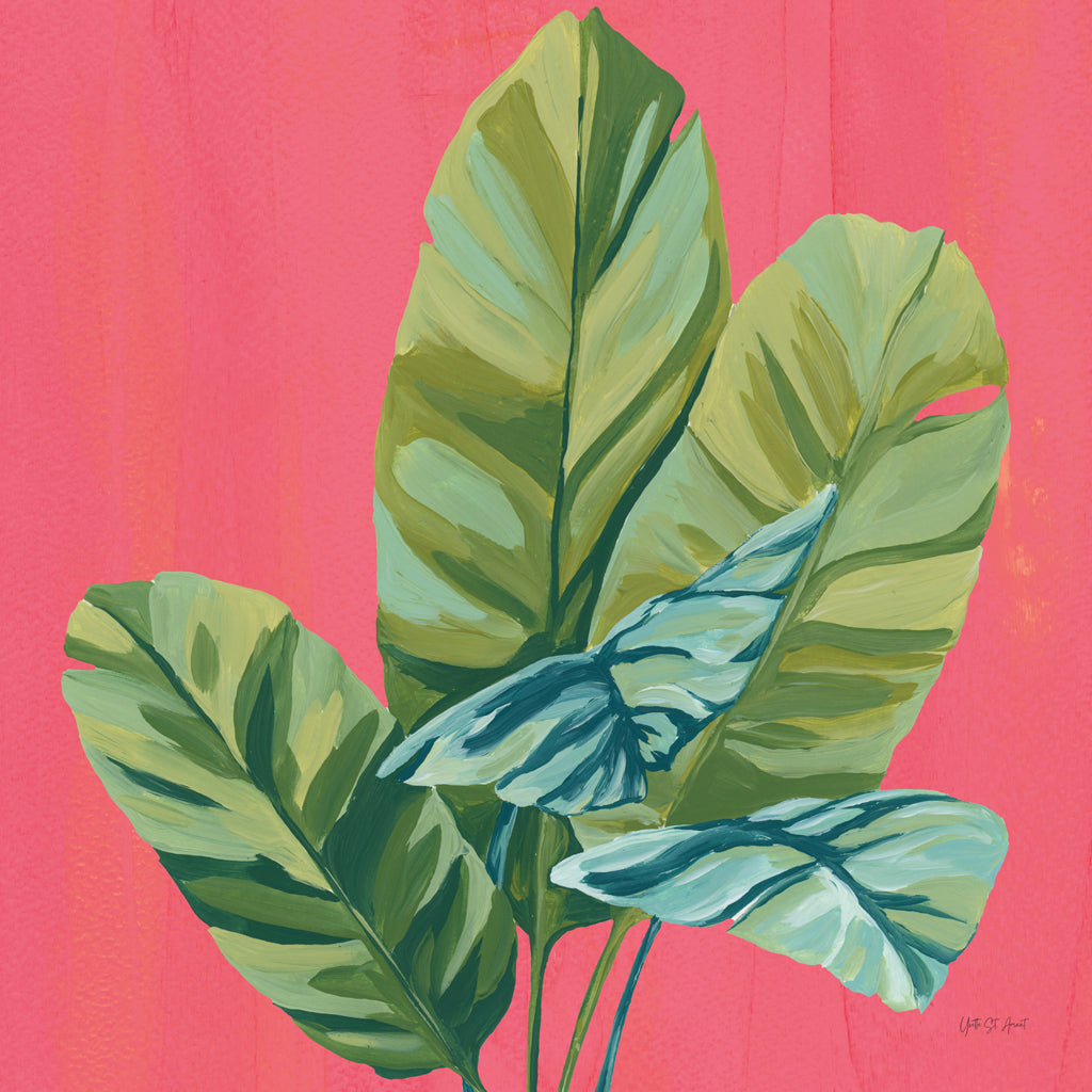 Reproduction of Island Botanica II by Yvette St. Amant - Wall Decor Art