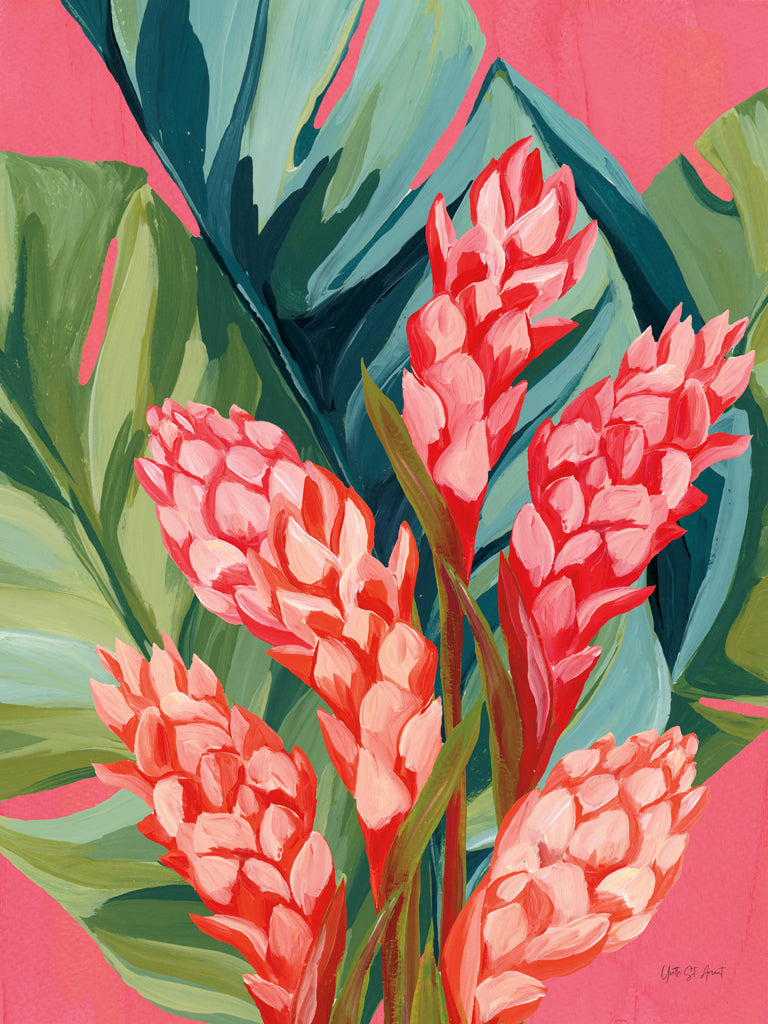Reproduction of Island Botanica VI by Yvette St. Amant - Wall Decor Art