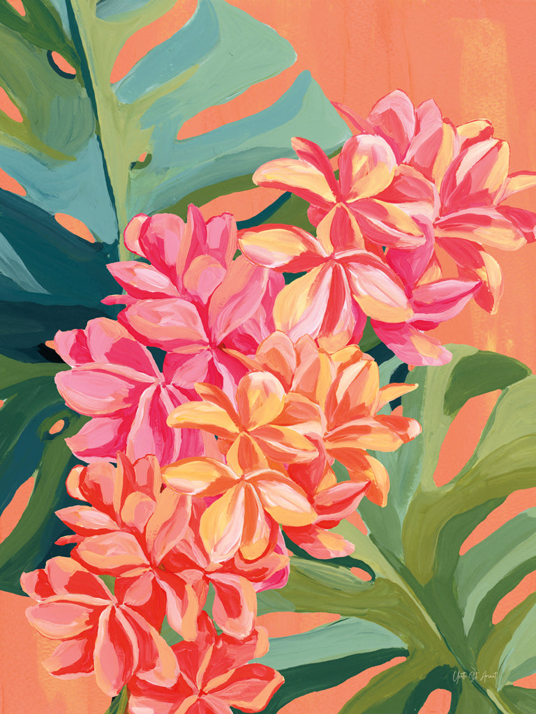 Reproduction of Island Botanica VIII by Yvette St. Amant - Wall Decor Art