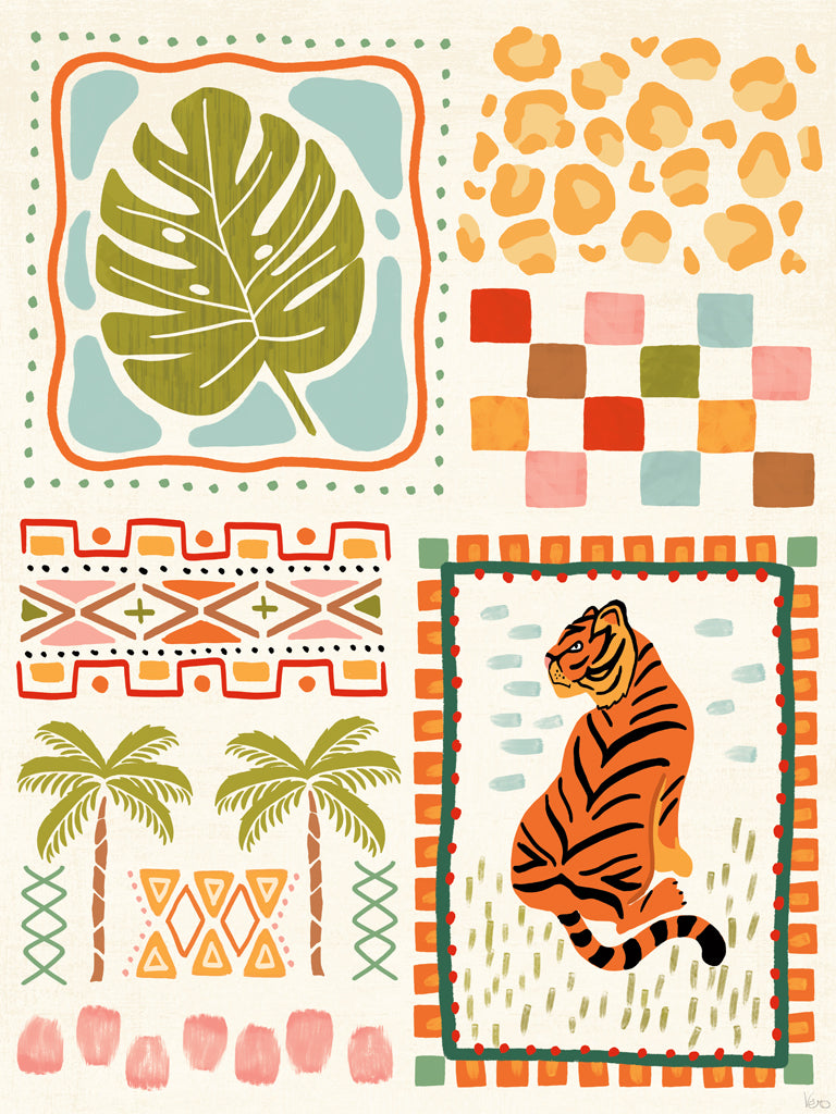 Reproduction of Wild Whimsy II by Veronique Charron - Wall Decor Art