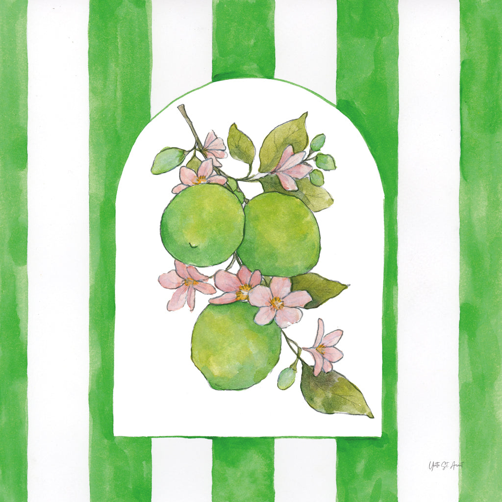 Reproduction of Citron di Vigna III by Yvette St. Amant - Wall Decor Art