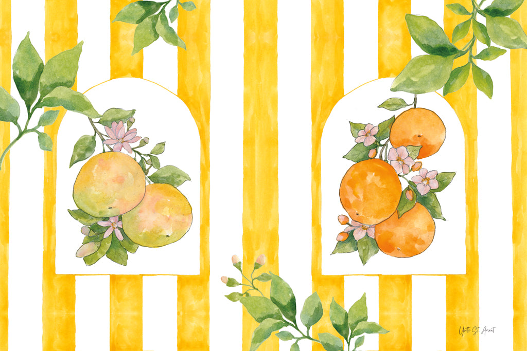 Reproduction of Citron di Vigna VI by Yvette St. Amant - Wall Decor Art