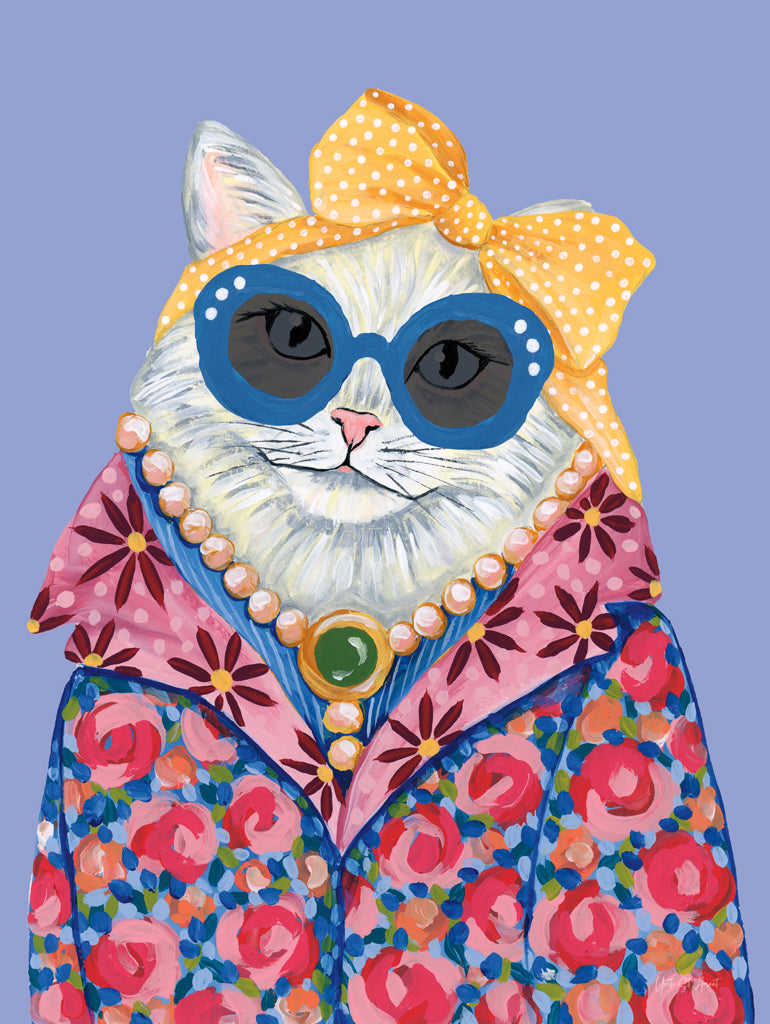 Reproduction of Glamour Cats IV by Yvette St. Amant - Wall Decor Art