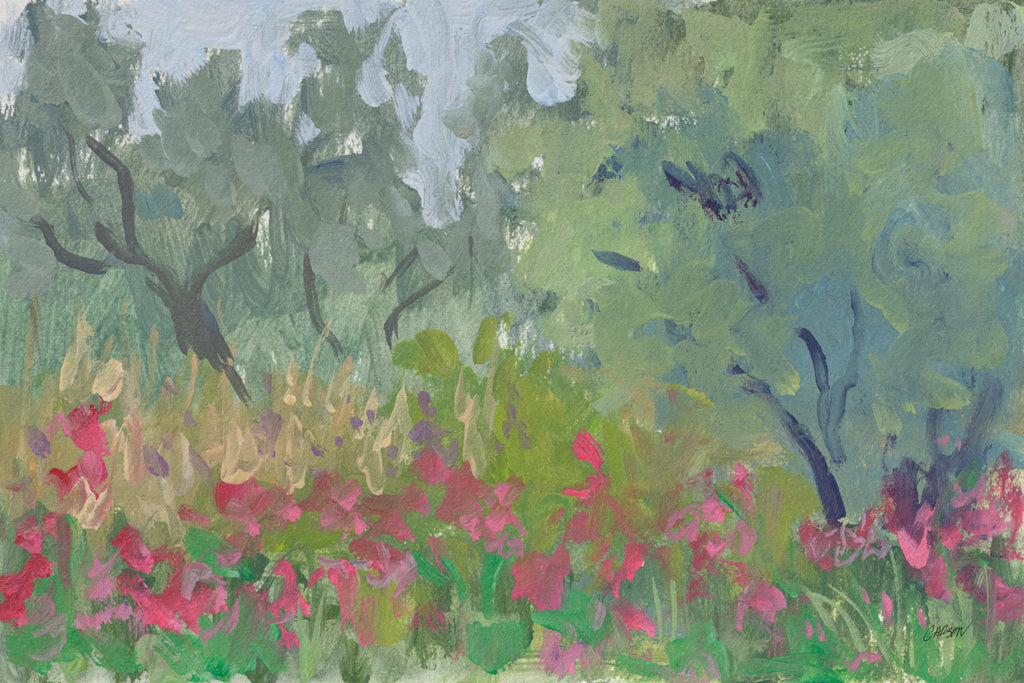 Reproduction of French Meadow by Carson Overstreet - Wall Decor Art
