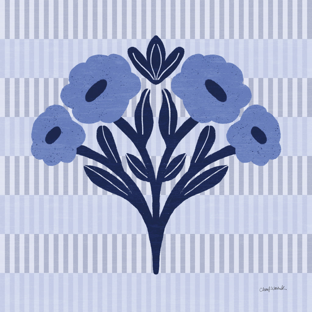 Reproduction of Botanical Calm V by Cheryl Warrick - Wall Decor Art