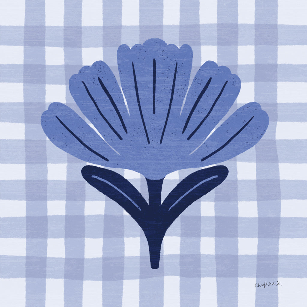 Reproduction of Botanical Calm VI by Cheryl Warrick - Wall Decor Art