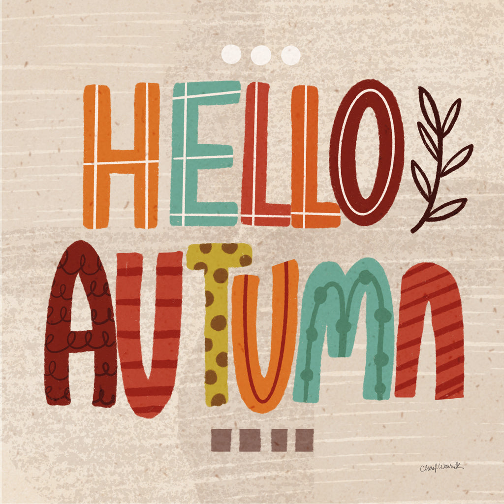 Reproduction of Autumn Delight IV by Cheryl Warrick - Wall Decor Art