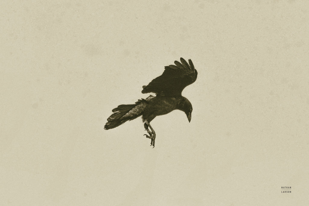 Reproduction of One Way Sepia by Nathan Larson - Wall Decor Art