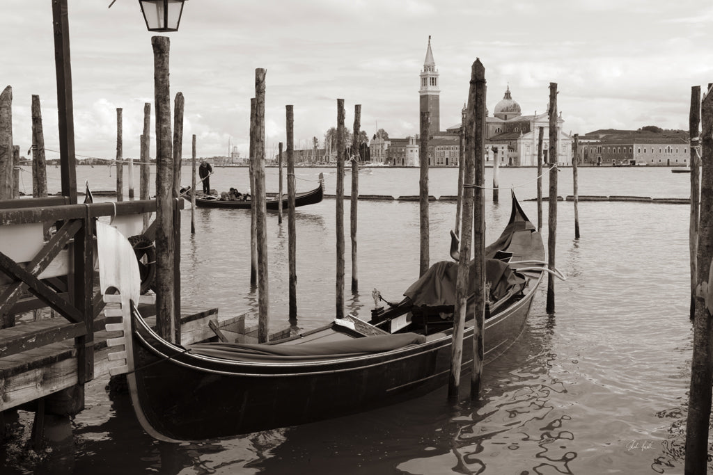 Reproduction of Venetian Gondola II by Deborah Revell - Wall Decor Art