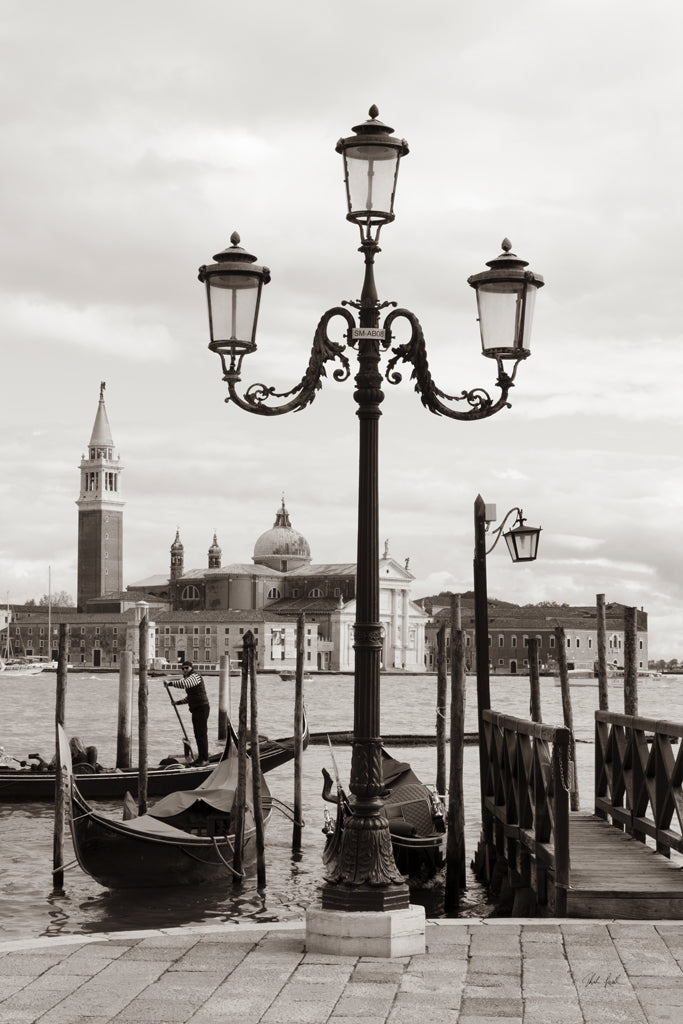 Reproduction of Venetian Gondola III by Deborah Revell - Wall Decor Art