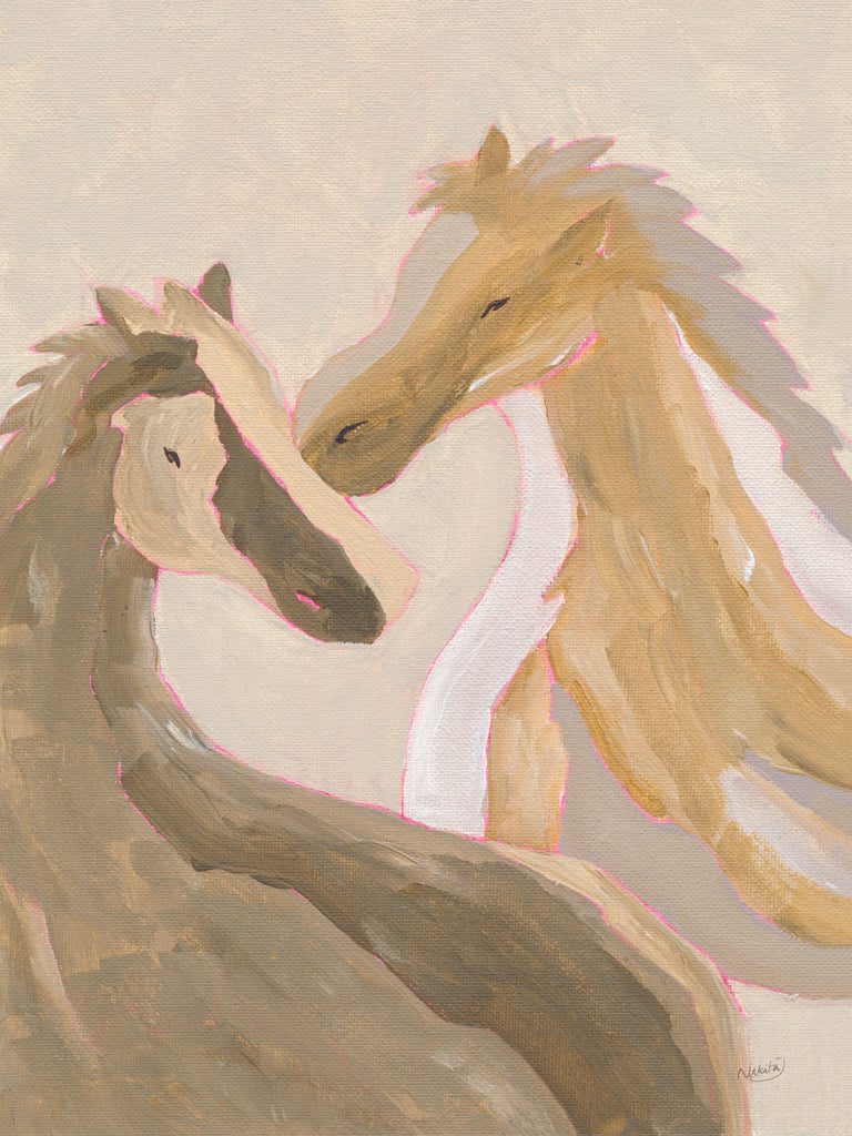 Reproduction of Whisper Between Us by Nikita Jariwala - Wall Decor Art