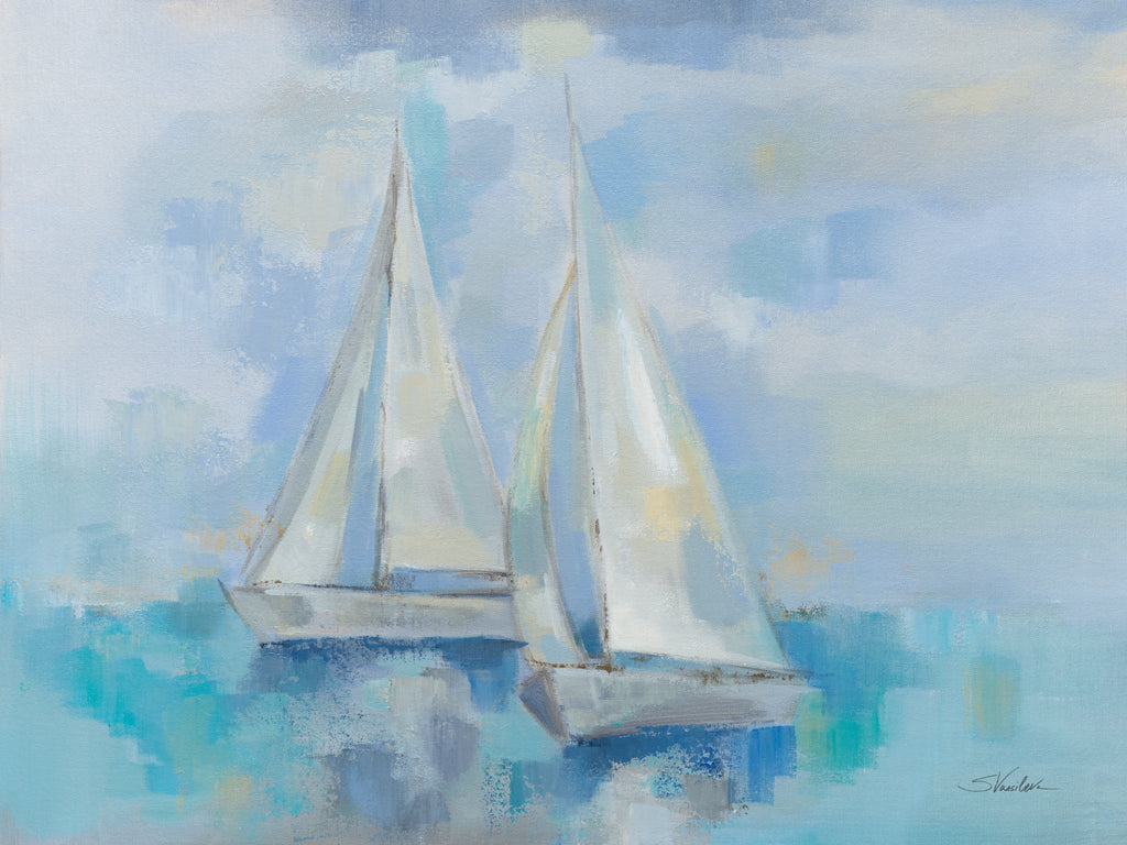 Reproduction of Dreamy Sailboats by Silvia Vassileva - Wall Decor Art