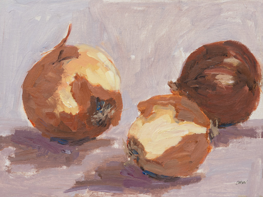 Reproduction of Onion Still Life by Carson Overstreet - Wall Decor Art