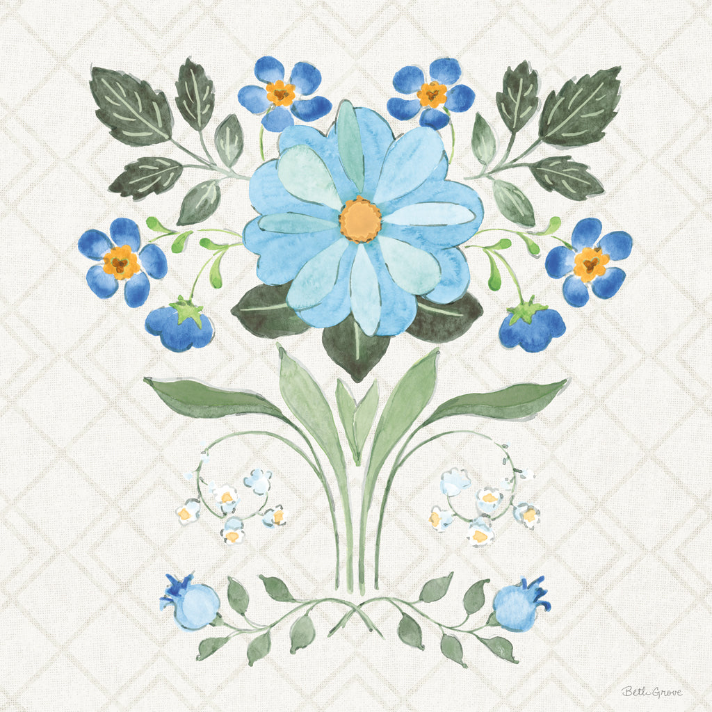 Reproduction of Verdant Vines IV by Beth Grove - Wall Decor Art