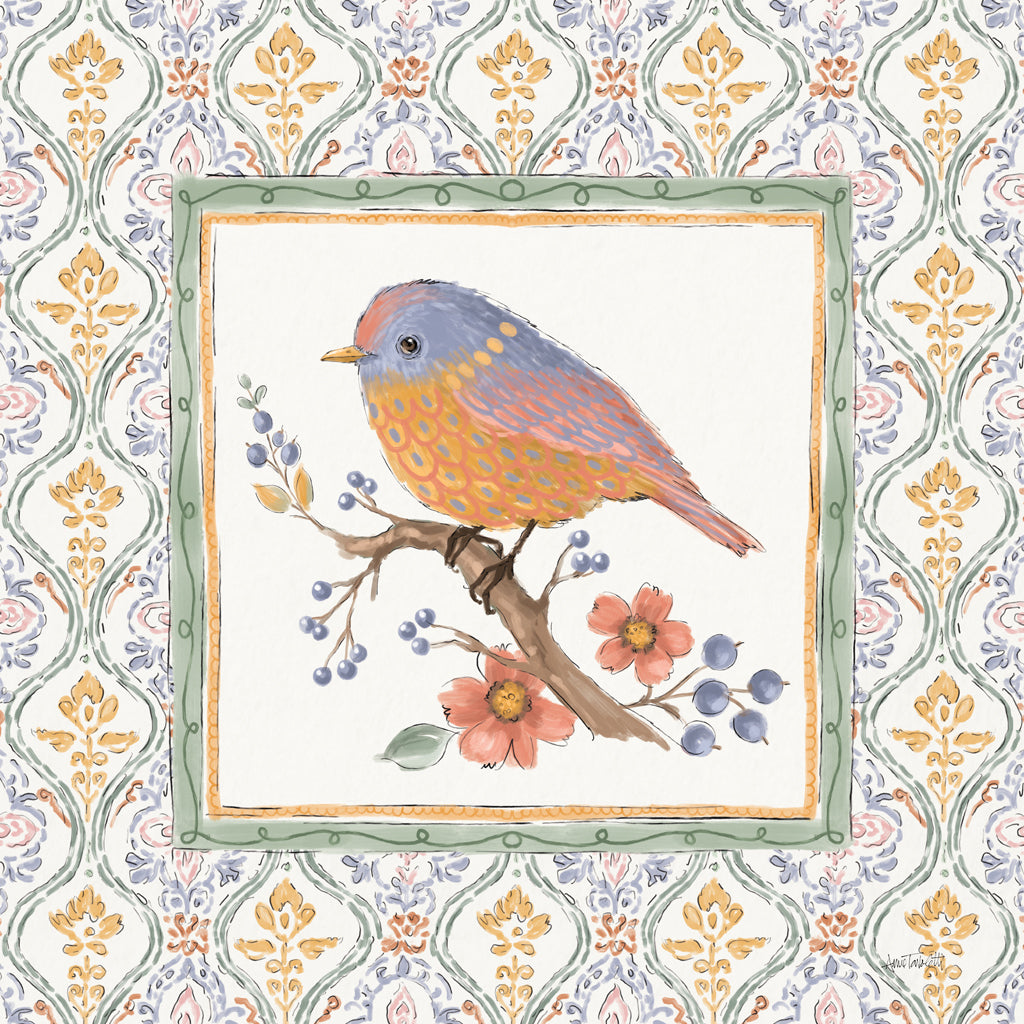 Reproduction of Songbird Melody IX by Anne Tavoletti - Wall Decor Art