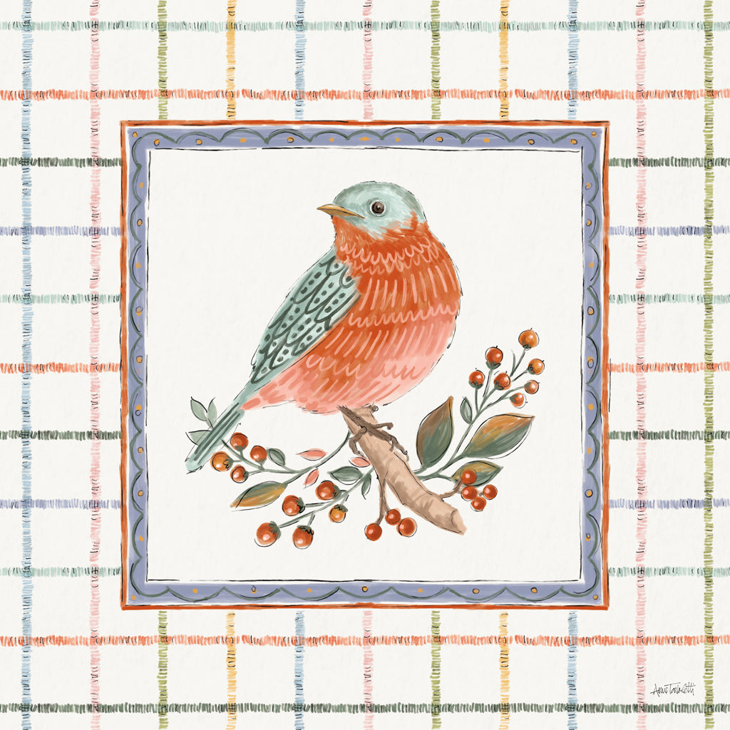 Reproduction of Songbird Melody X by Anne Tavoletti - Wall Decor Art