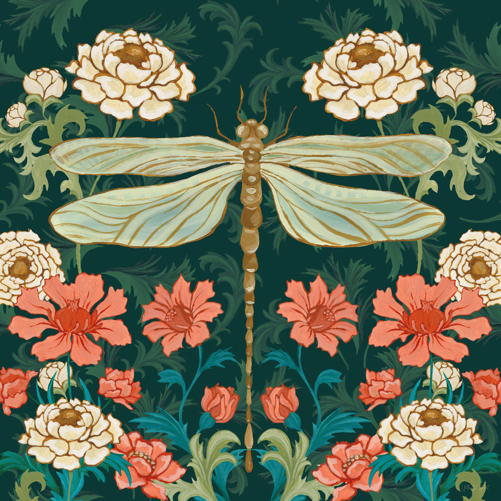 Reproduction of Imperial Garden IV by Yvette St. Amant - Wall Decor Art