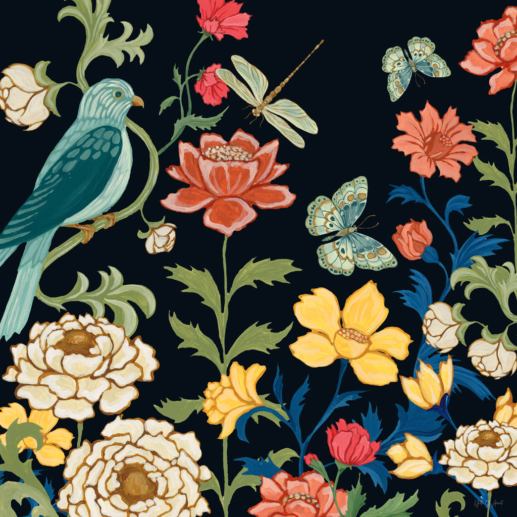 Reproduction of Imperial Garden IX by Yvette St. Amant - Wall Decor Art