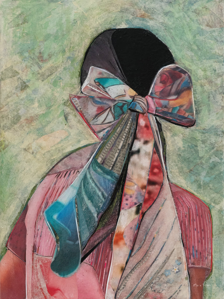 Reproduction of Silk Scarf by Maria Titan - Wall Decor Art