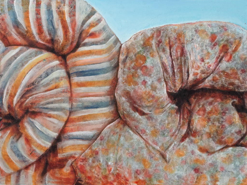 Reproduction of Lovers by Maria Titan - Wall Decor Art