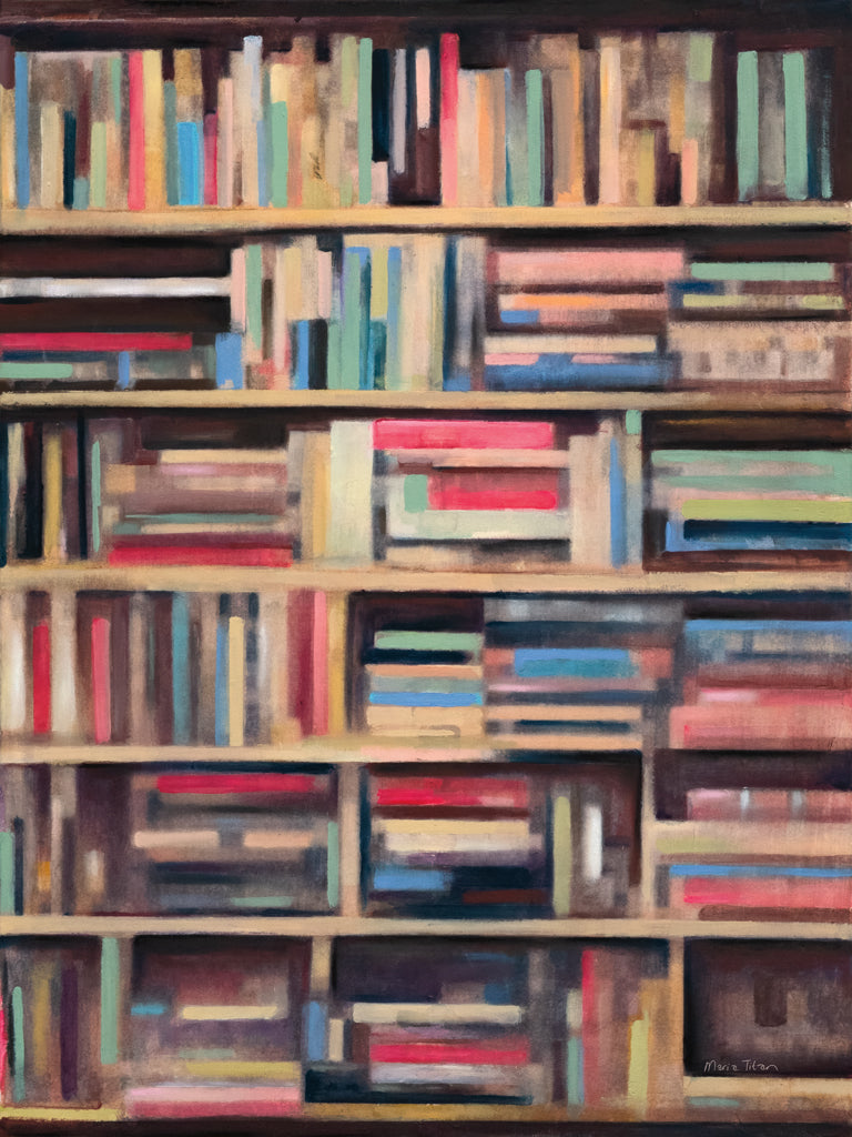 Reproduction of Library by Maria Titan - Wall Decor Art