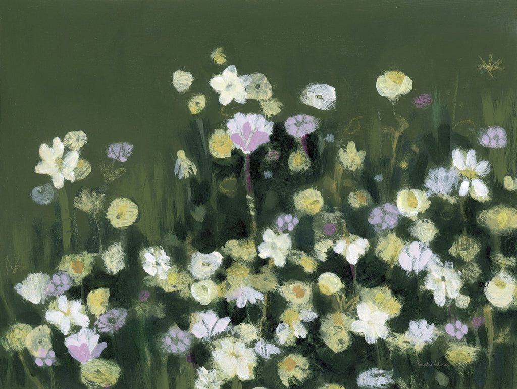 Reproduction of Daisy Field I by Krystal Adams - Wall Decor Art