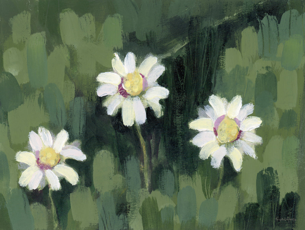 Reproduction of Fresh as a Daisy I by Krystal Adams - Wall Decor Art