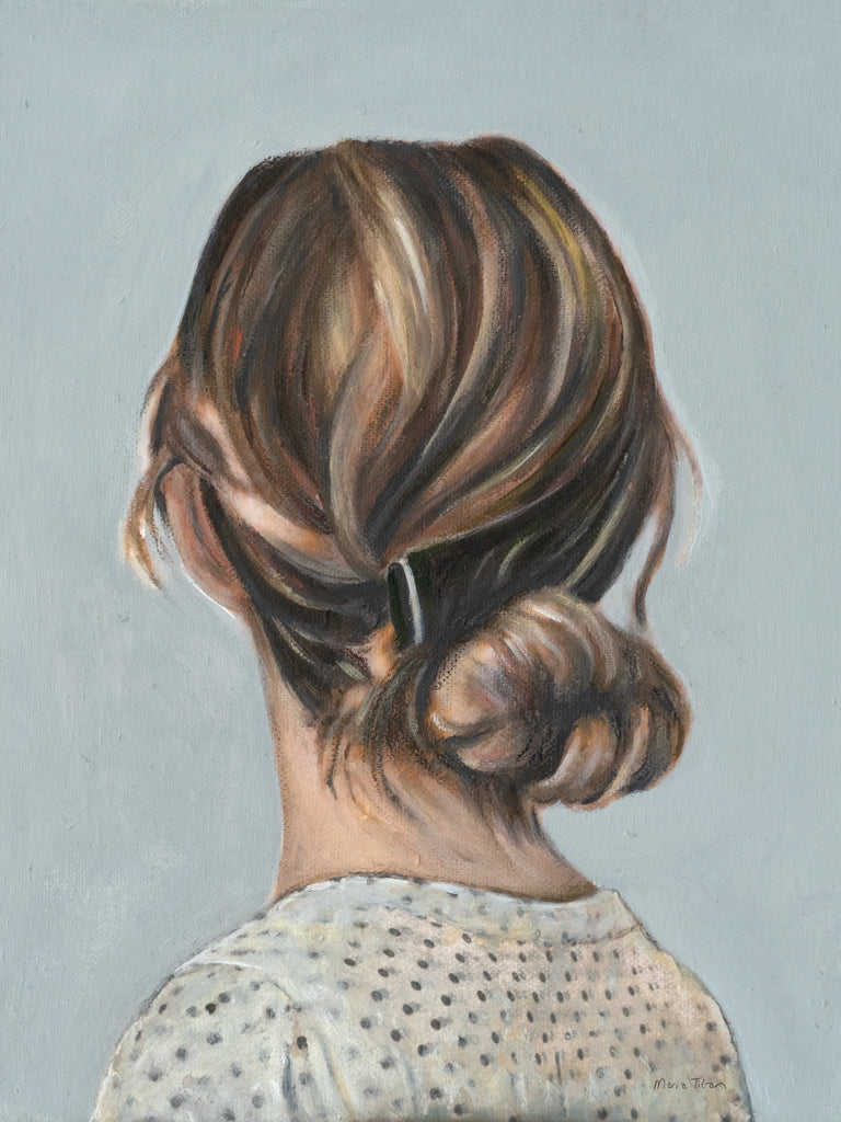 Reproduction of Messy Bun by Maria Titan - Wall Decor Art