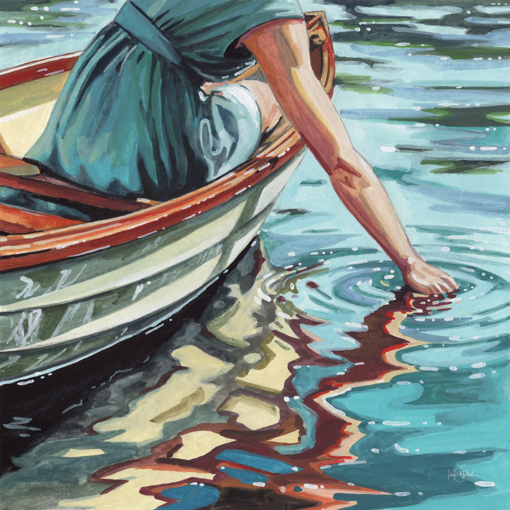 Reproduction of Lake Secrets by Kate Jarvik Birch - Wall Decor Art