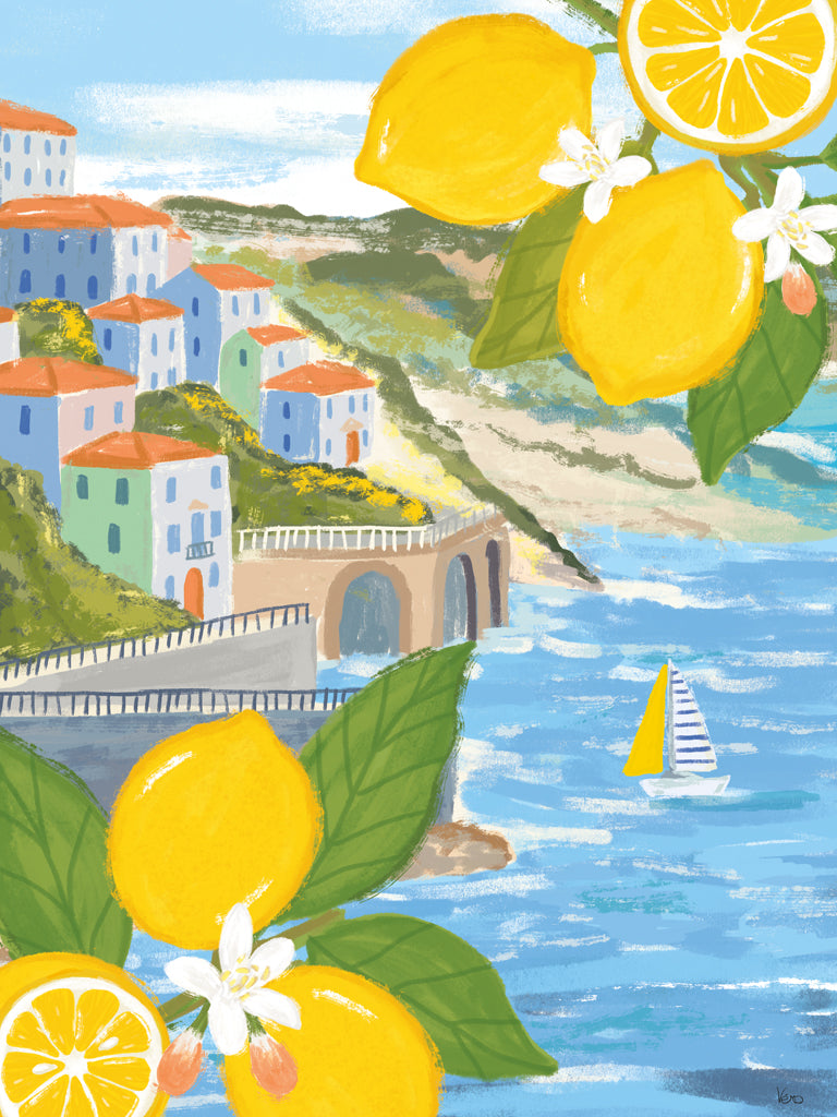 Reproduction of Dolce Limone IX by Veronique Charron - Wall Decor Art
