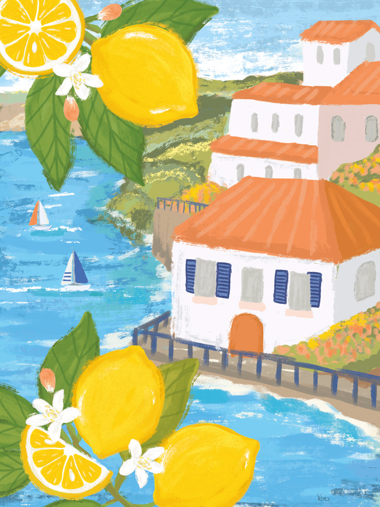 Reproduction of Dolce Limone X by Veronique Charron - Wall Decor Art