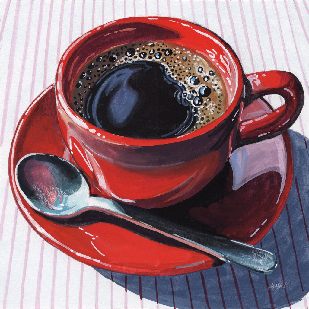 Reproduction of First Pour by Kate Jarvik Birch - Wall Decor Art