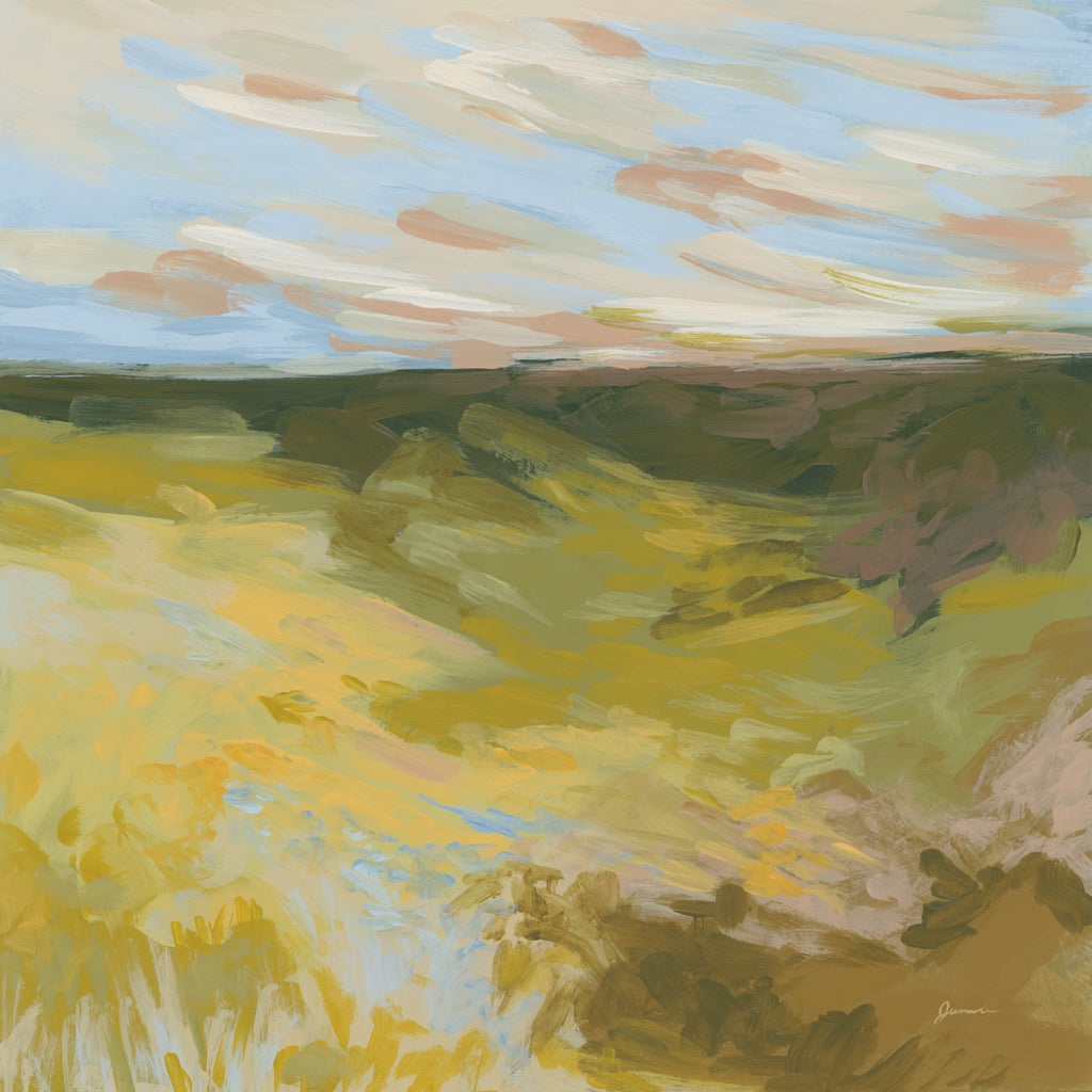 Reproduction of Windswept Field II by June Erica Vess - Wall Decor Art