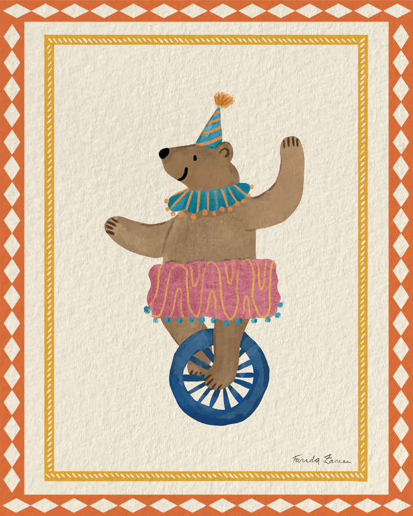 Reproduction of Fun Bear by Farida Zaman - Wall Decor Art